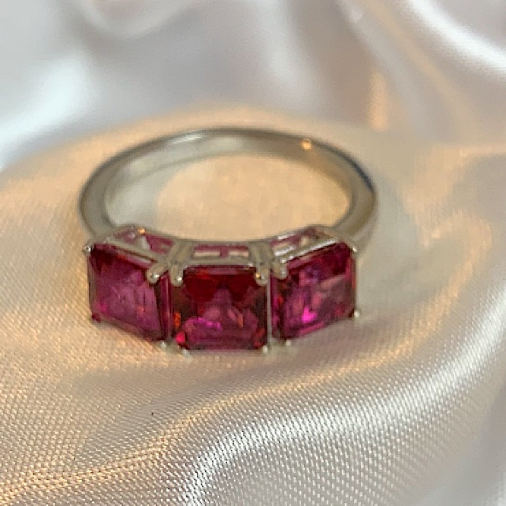♥️Padparadscha Pink Petalite Ring♥️